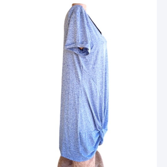 Twist-Front T-Shirt Dress - Picture 5 of 8